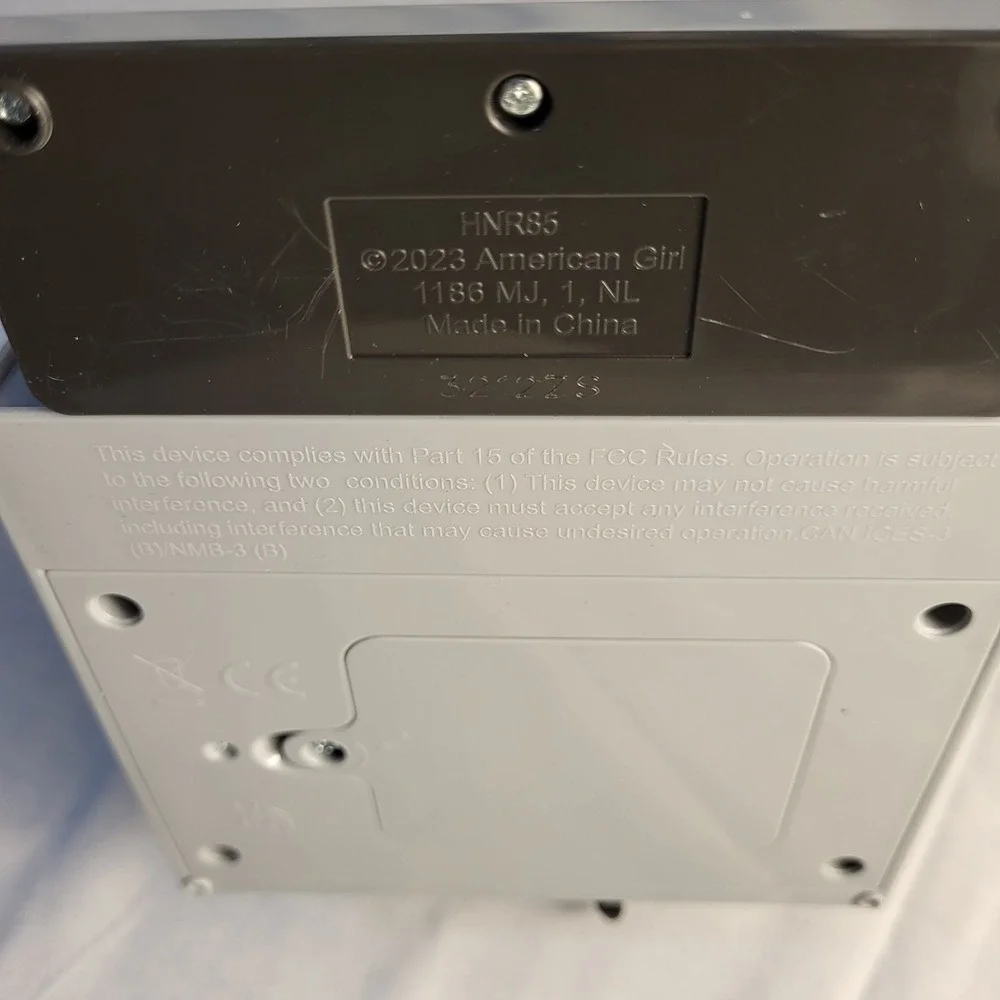American Girl Retro Computer Only HNR85 Lights Sounds Work, No Screens